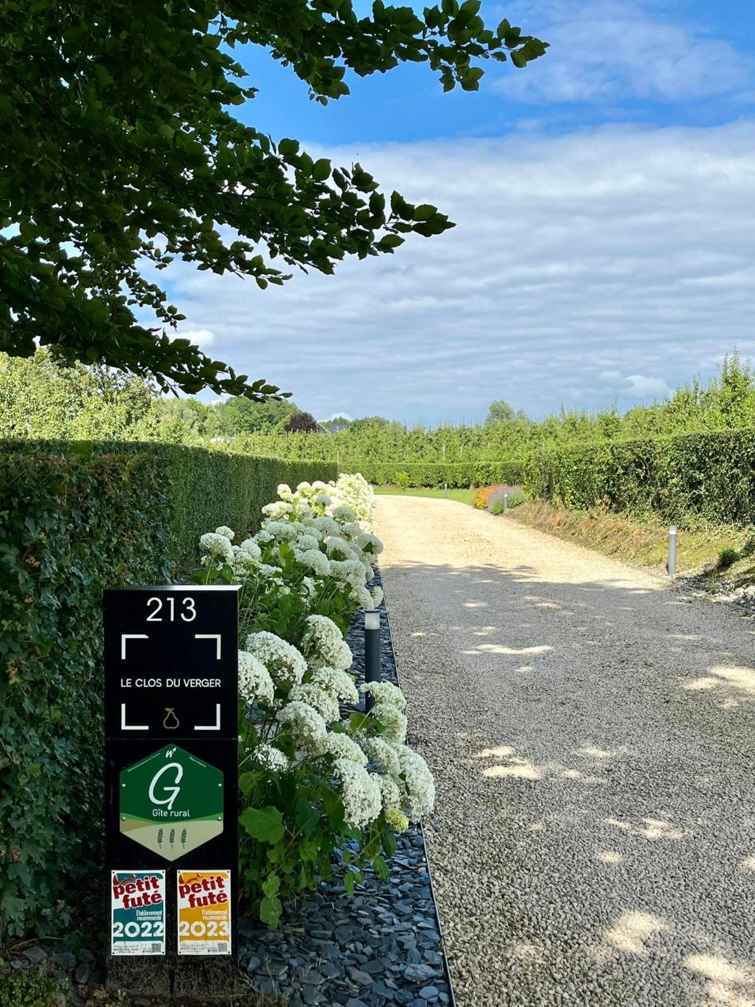 Le Clos Du Verger Aubel Eksteriør bilde